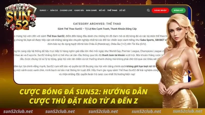 Cược Bóng Đá Sun52