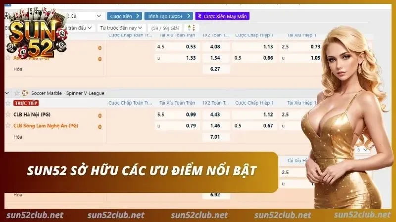 Cược Ngoại Hạng Anh Sun52: Bóc Trần Mọi Kèo Premier League 3 Kho trò chơi đa dạng với đủ các thể loại trò cá độ