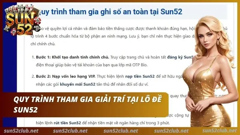 Lô Đề Sun52: Bí Kíp Soi Cầu & Tỷ Lệ Ăn 1 Ăn 99 Cao Nhất 2026 5 Hướng dẫn cụ thể cách tham gia cá cược lô đề từ A - Z